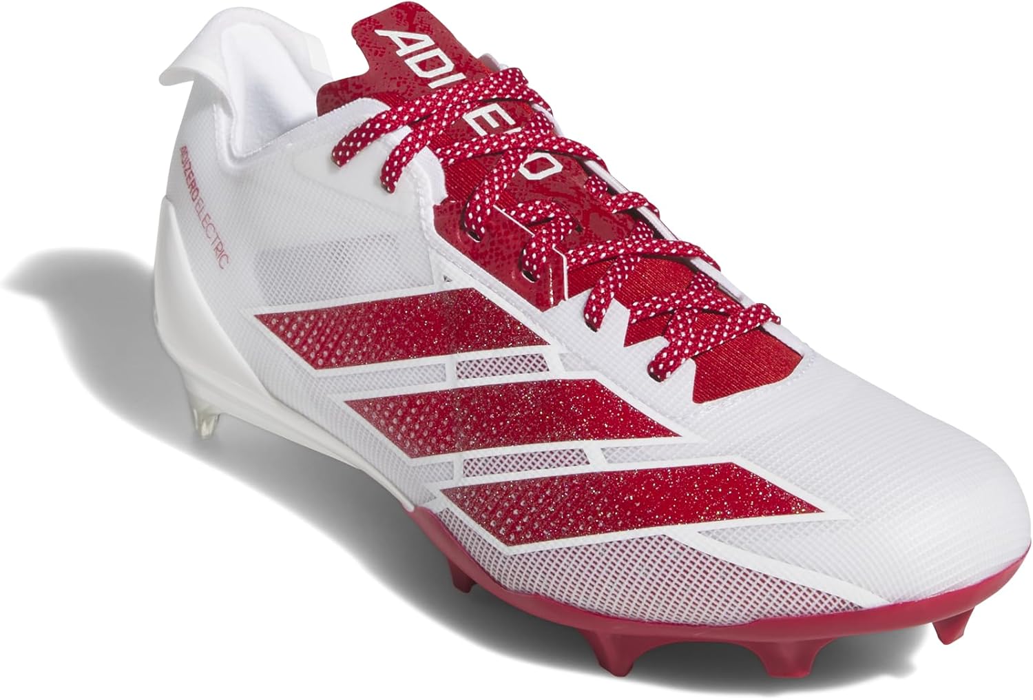 Мужские кроссовки Adidas Adizero Electric, белый/красный — фото 4
