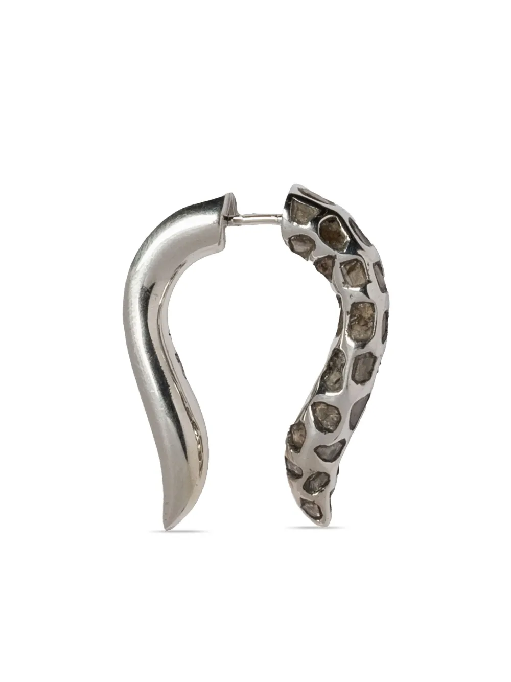 

Серьга Hathor Parts of Four, серебяный