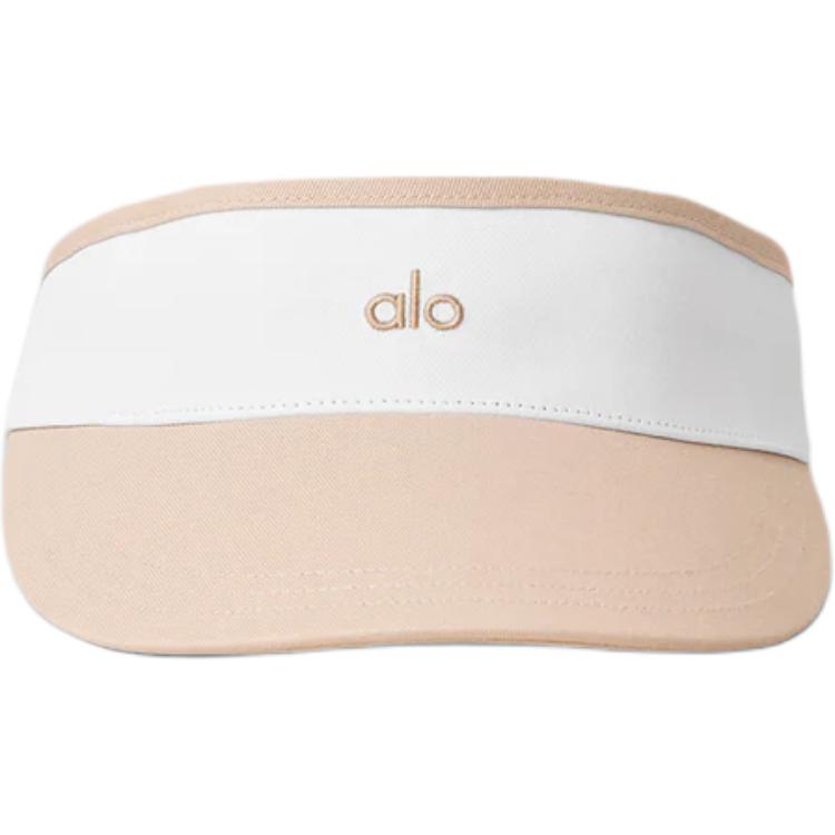 

Alo Yoga Хлопковая шляпа от солнца унисекс орех белый, Nut/White