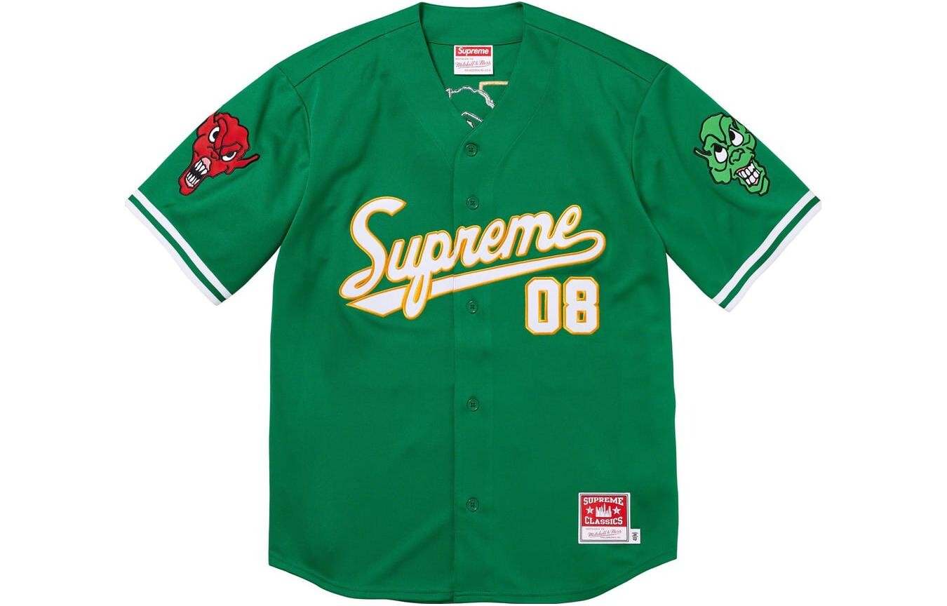 

Футболка Mitchell & Ness X унисекс Supreme, зеленый
