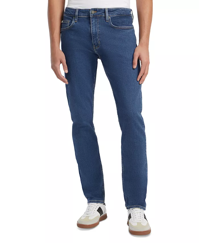 

Мужские джинсы GJ G14 средней посадки, средняя стирка GUESS JEANS, синий