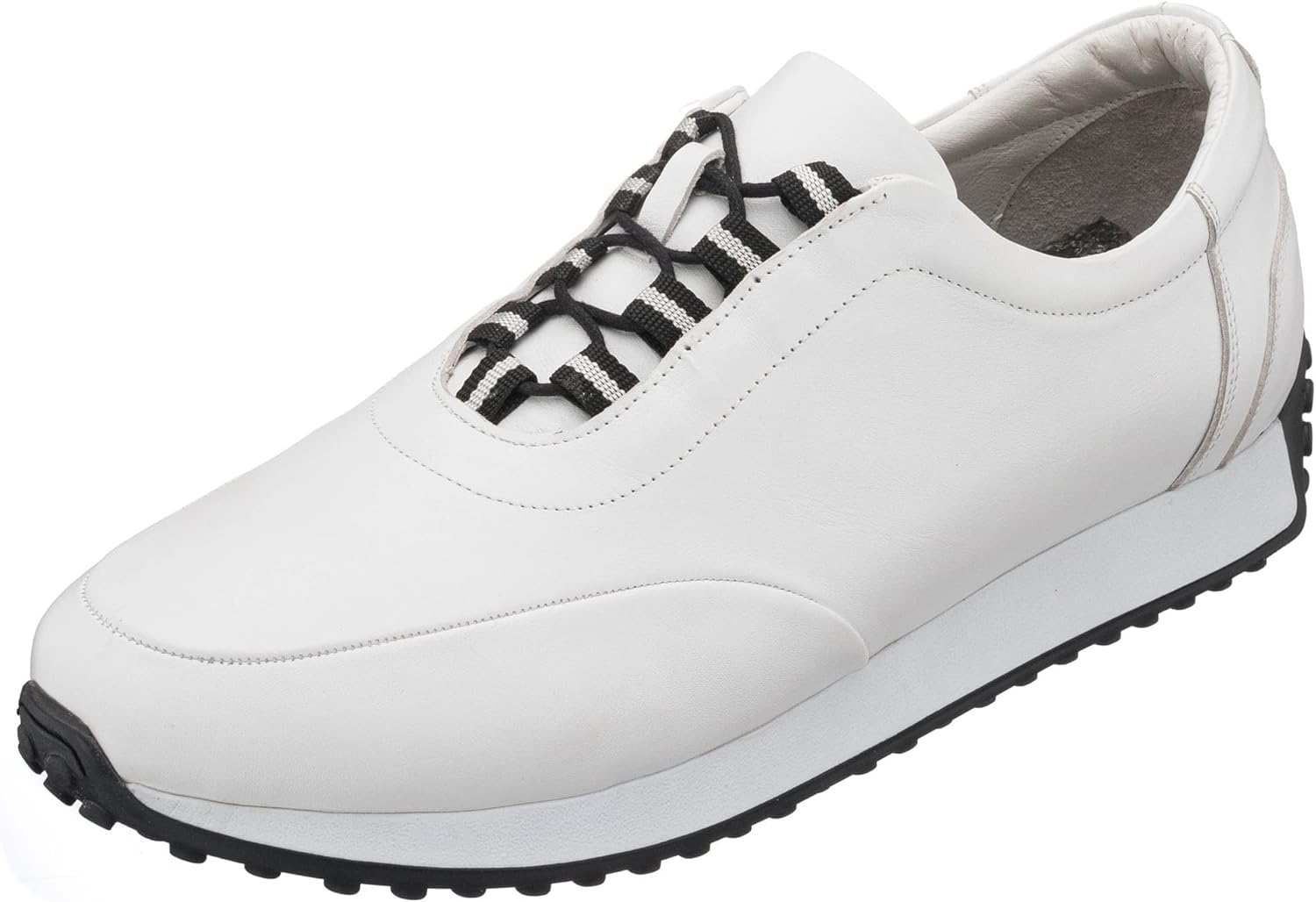 

Мужские кроссовки DALGALA большого размера из белой кожи, ручная работа, легкие, стильные