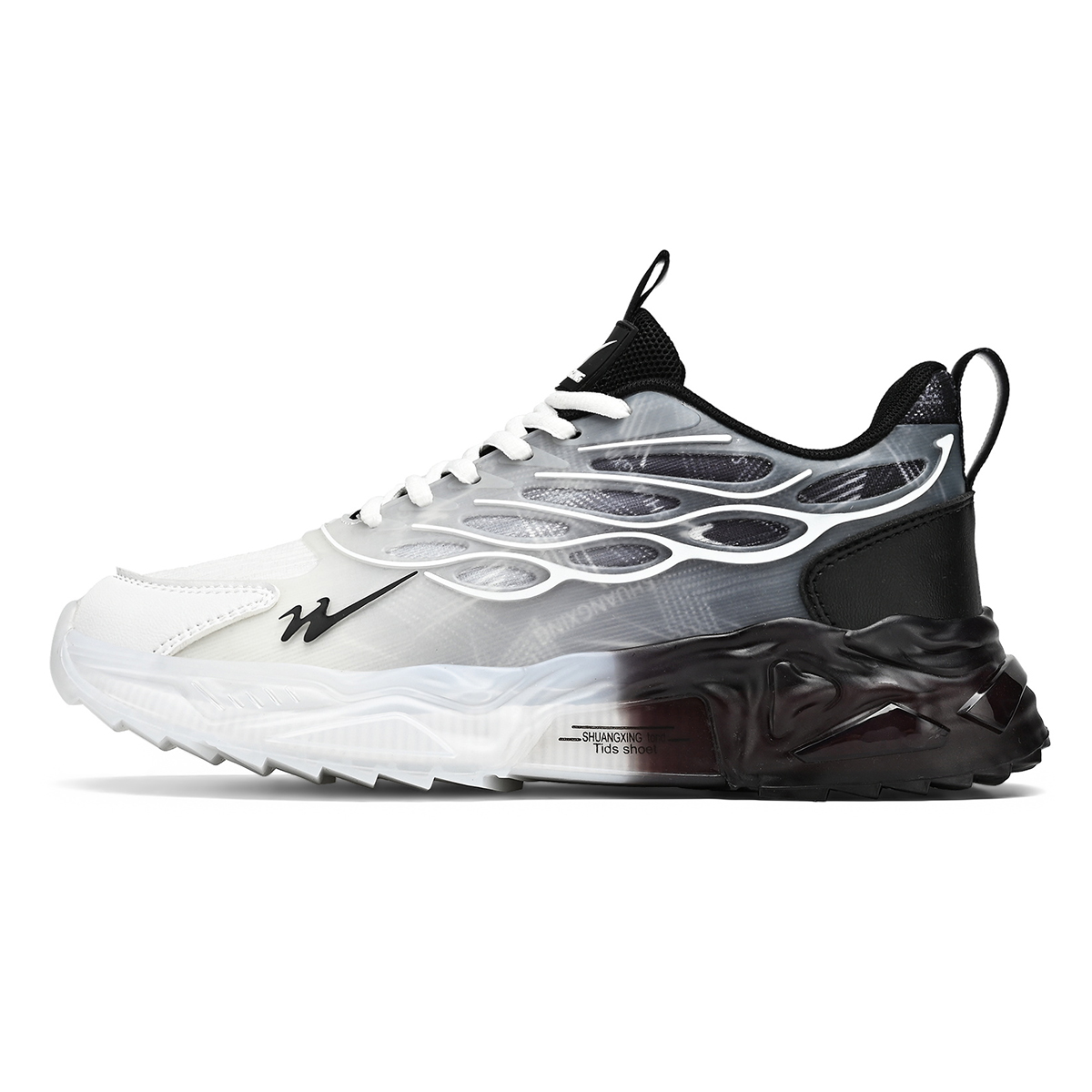 

Повседневные мужские кроссовки Low Top Coffee Black Binary, White Black