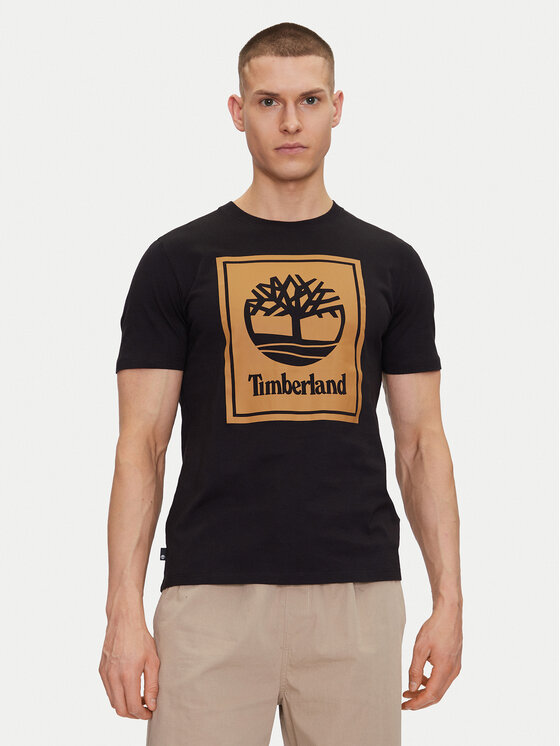 

Футболка обычного кроя TB0A5WQQ Timberland, черный