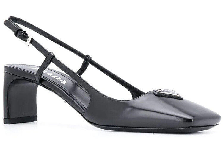 Туфли женские Prada с застежкой, черный
