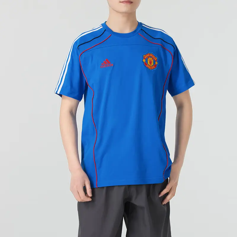 Футболка Manchester United Ubp Adidas, синий — фото 4
