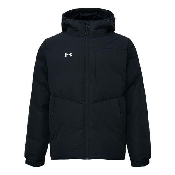 

Куртка winter down jacket 'black' Under Armour, черный