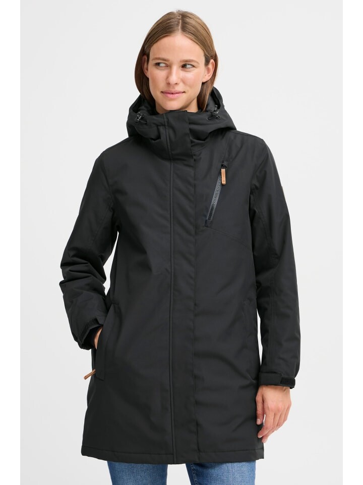 

Пуховик North Bend Funktionsmantel NBKea W 243779MMM moderner Parka, черный