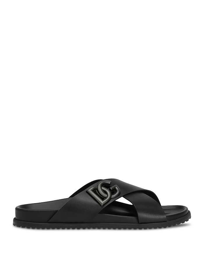

Мужские слипоны Slides Dolce & Gabbana, черный
