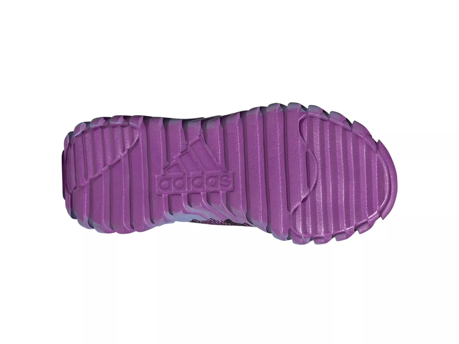 Кроссовки adidas Kaptir Flow Sneaker - Kids', черный/фиолетовый — фото 4