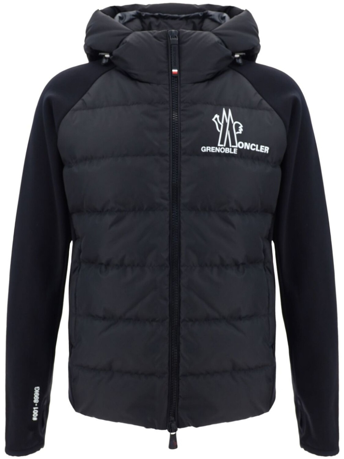 

Moncler Grenoble куртка на молнии с логотипом, черный