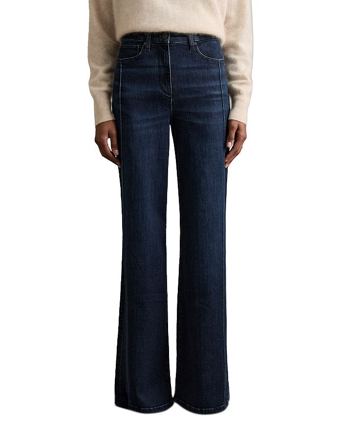 

Джинсы Heather Wide Leg темно-синего цвета REISS, синий