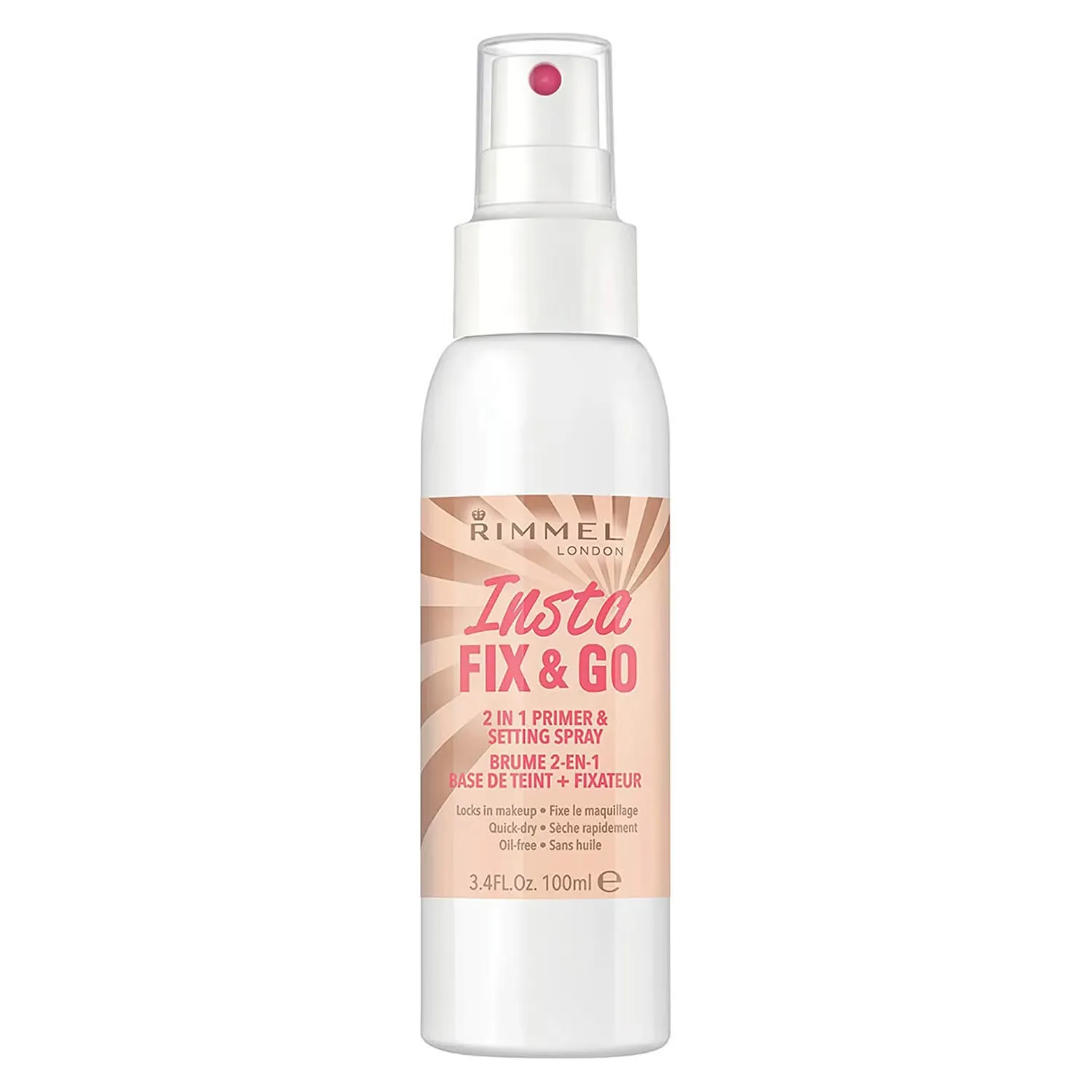 

Спрей-фиксатор #Insta Fix and Go 100 мл Rimmel