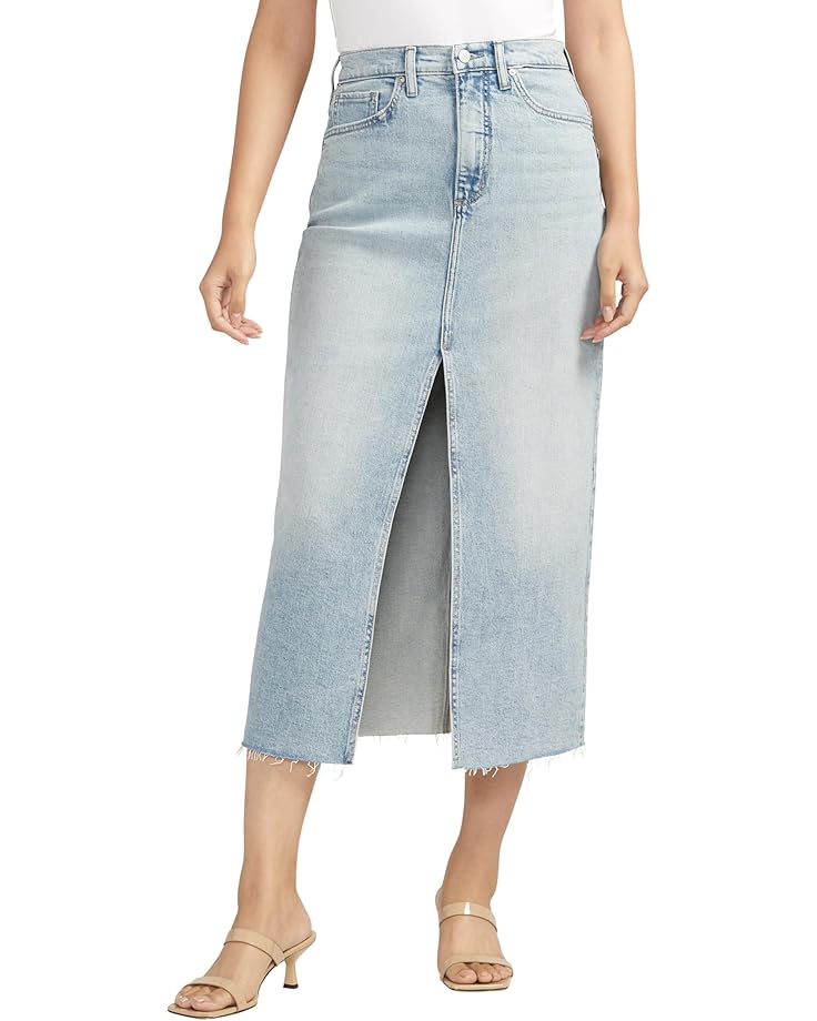 

Юбка Silver Jeans Co. Denim Midi Skirt L34112ACS174, индиго