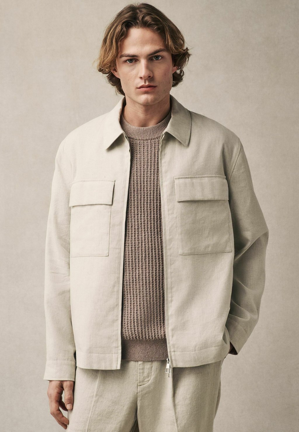

Куртка демисезонная REGULAR FIT Next, бежевый