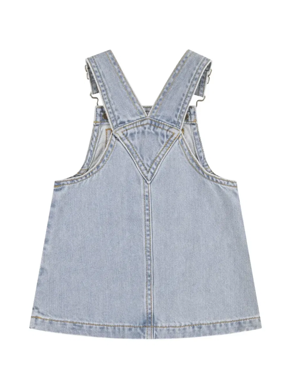 Джинсовый сарафан Levi's kids, синий — фото 2