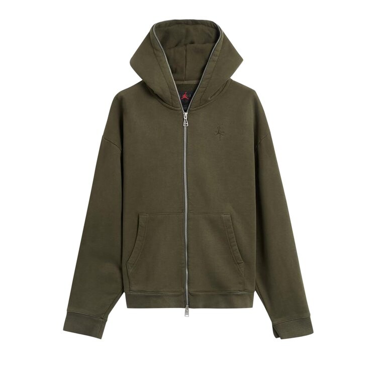 

Худи Air Jordan x Travis Scott Full-Zip Hoodie, цвет Cargo Khaki