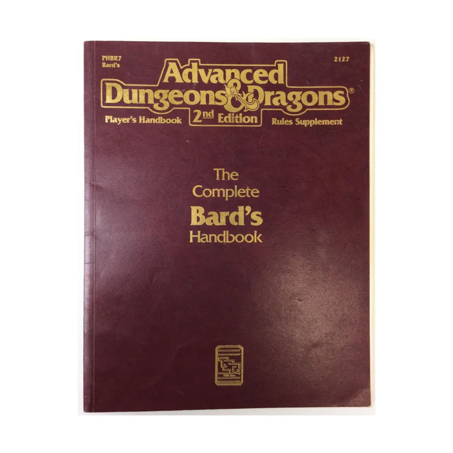 

Complete Bard's Handbook (2nd Printing), Advanced Dungeons & Dragons (2nd Edition) - Player's Guides & Books, мягкая обложка