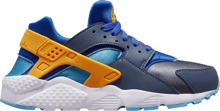 

Кроссовки Huarache Run GS 'Diffused Blue Laser Orange', синий