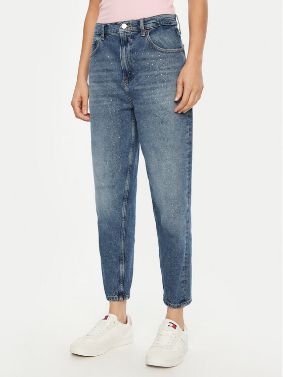

Облегающие джинсы DW0DW20216 Tommy Jeans, синий