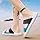 Herren -Hausschuhe Männer Pantoffeln Streifen Sandalen Sommer Мужские классические шлепанцы Weich Beachschuhe Männlich Outddor Shoesschwarz, 7,5 Generic, Blau — фото 2