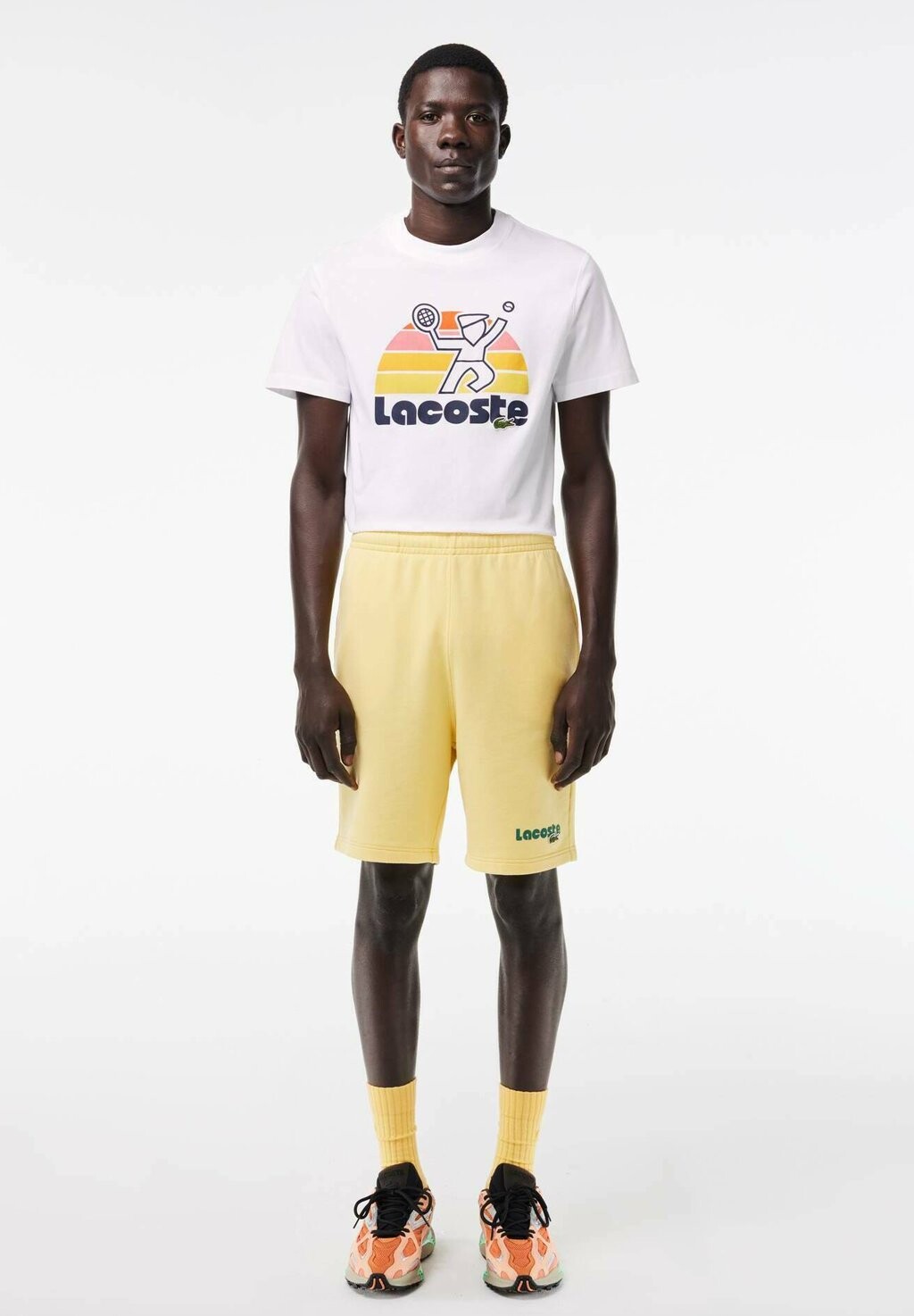 

Футболка с принтом TEE Lacoste, белый