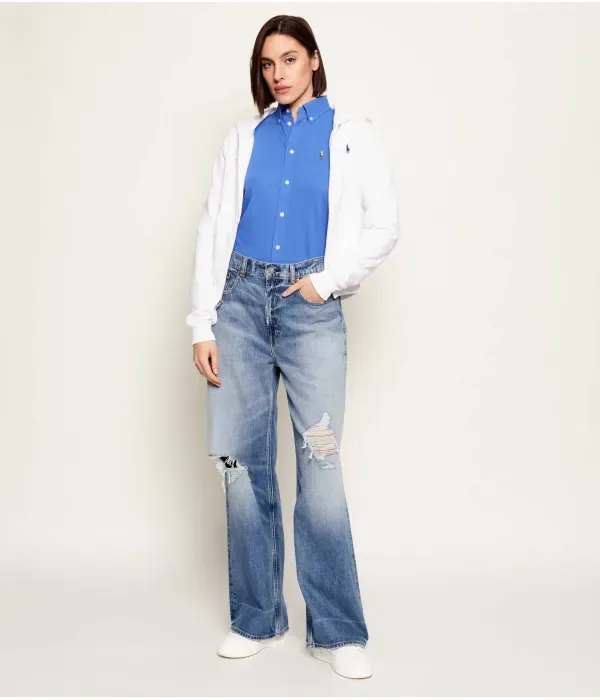 Рубашка regular fit Polo Ralph Lauren, синий — фото 2