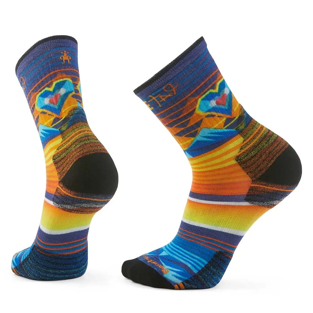 

Носки Smartwool Hike Targeted Cushion Open Hearts Print Crew, разноцветный