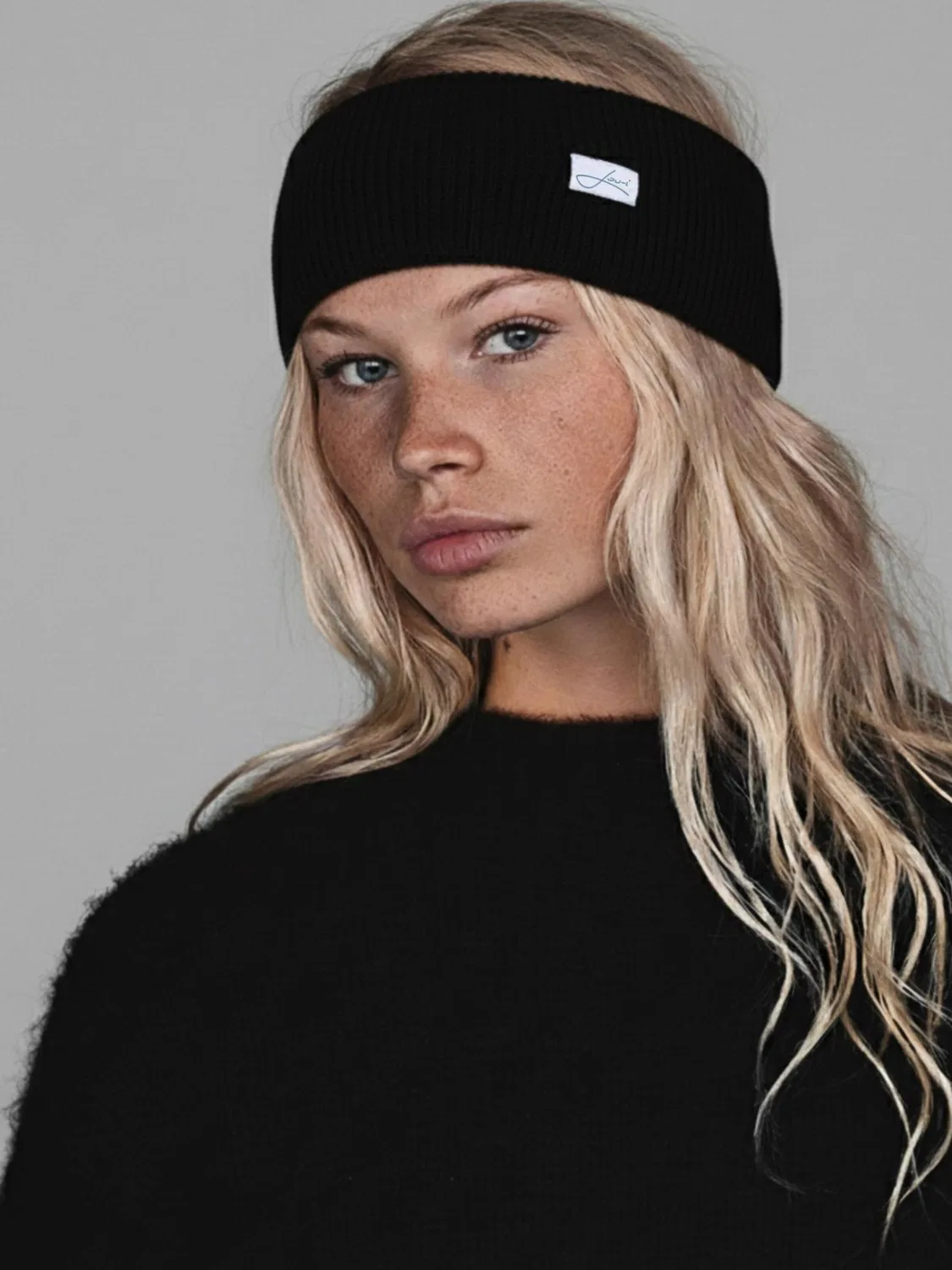 Повязка на голову Lou-I, Black — фото 4