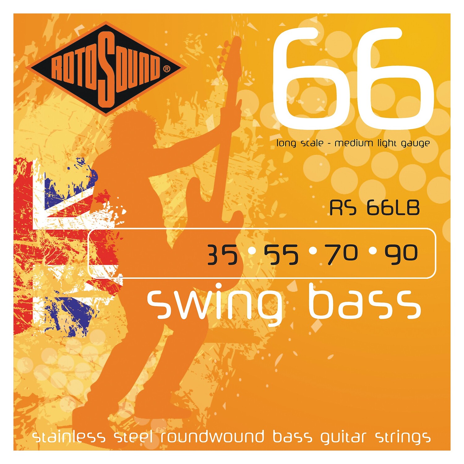 

Басовые струны Rotosound RS66LB средней длины и длинной мензуры