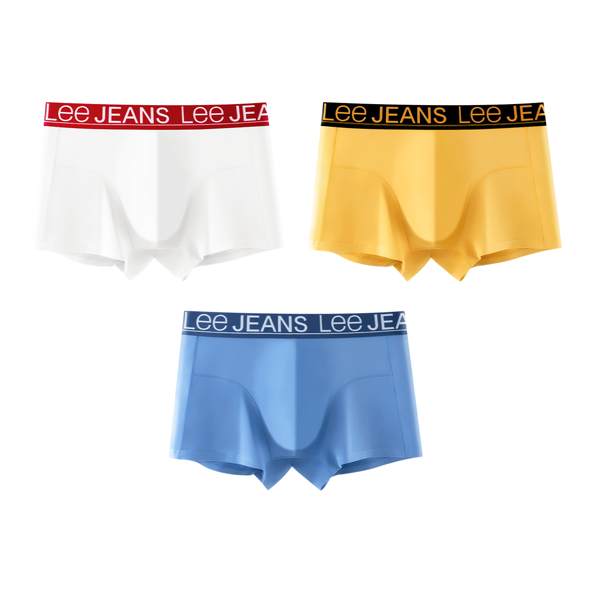 

Мужские трусы 3 штуки, подарочный набор Lee, желтый