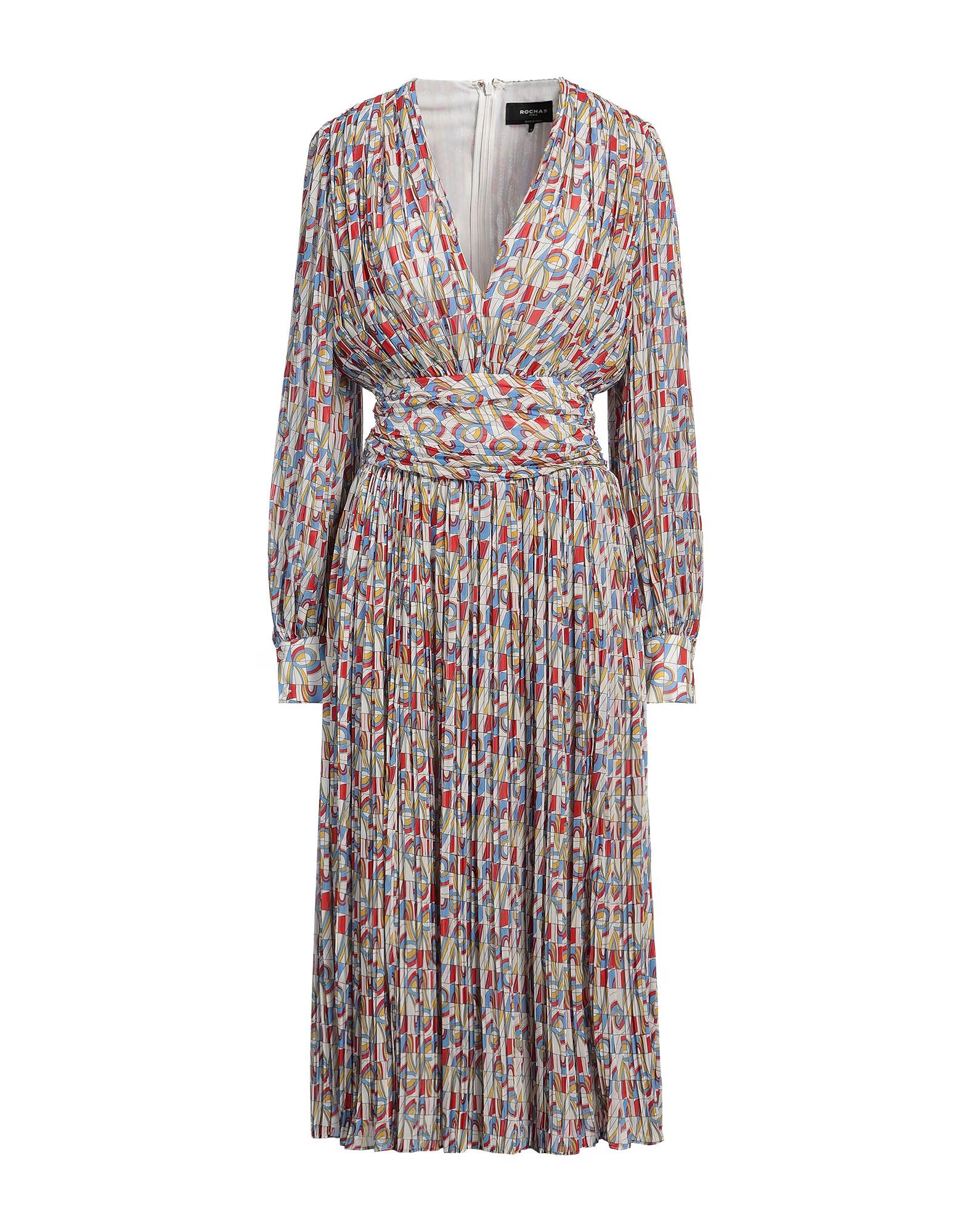 

Платье миди Rochas, красный