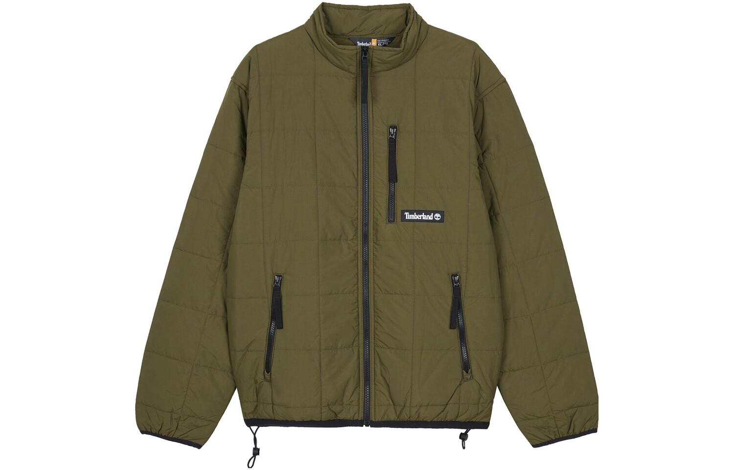 

Стеганая куртка мужская зеленая Timberland, зеленый