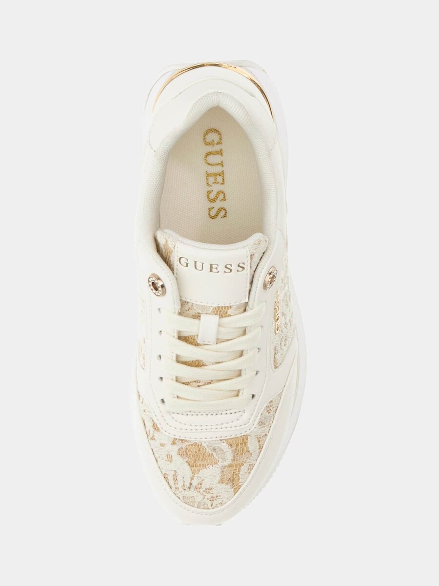 Кроссовки GUESS Camrio, белый — фото 4