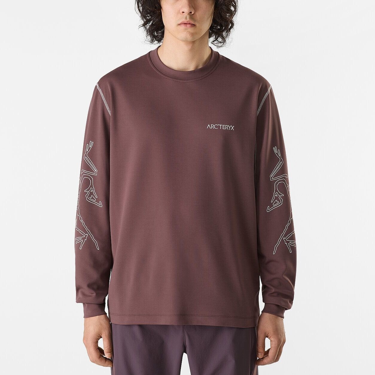 Лонгслив Arcteryx Copal Bird LS Axiom, зеленый — фото 2