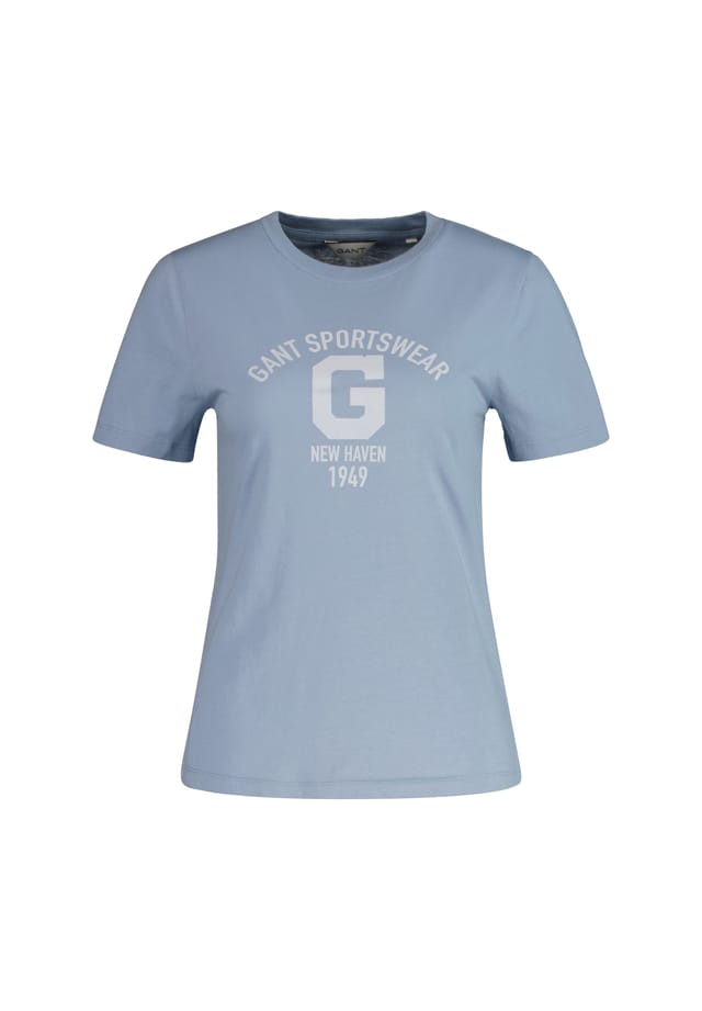

Футболка Gant, голубой