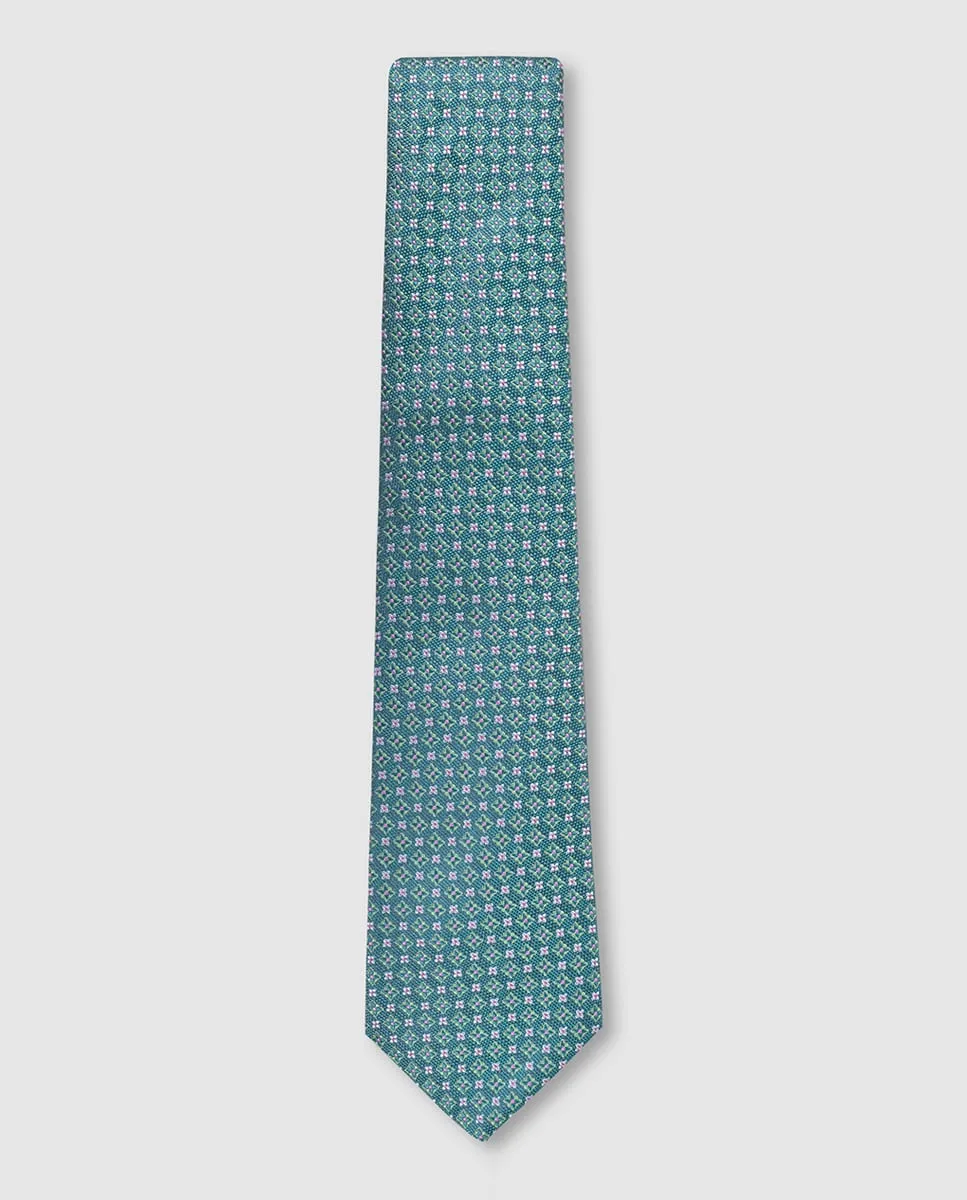 

Мужской шелковый галстук Miguel Bellido, зеленый
