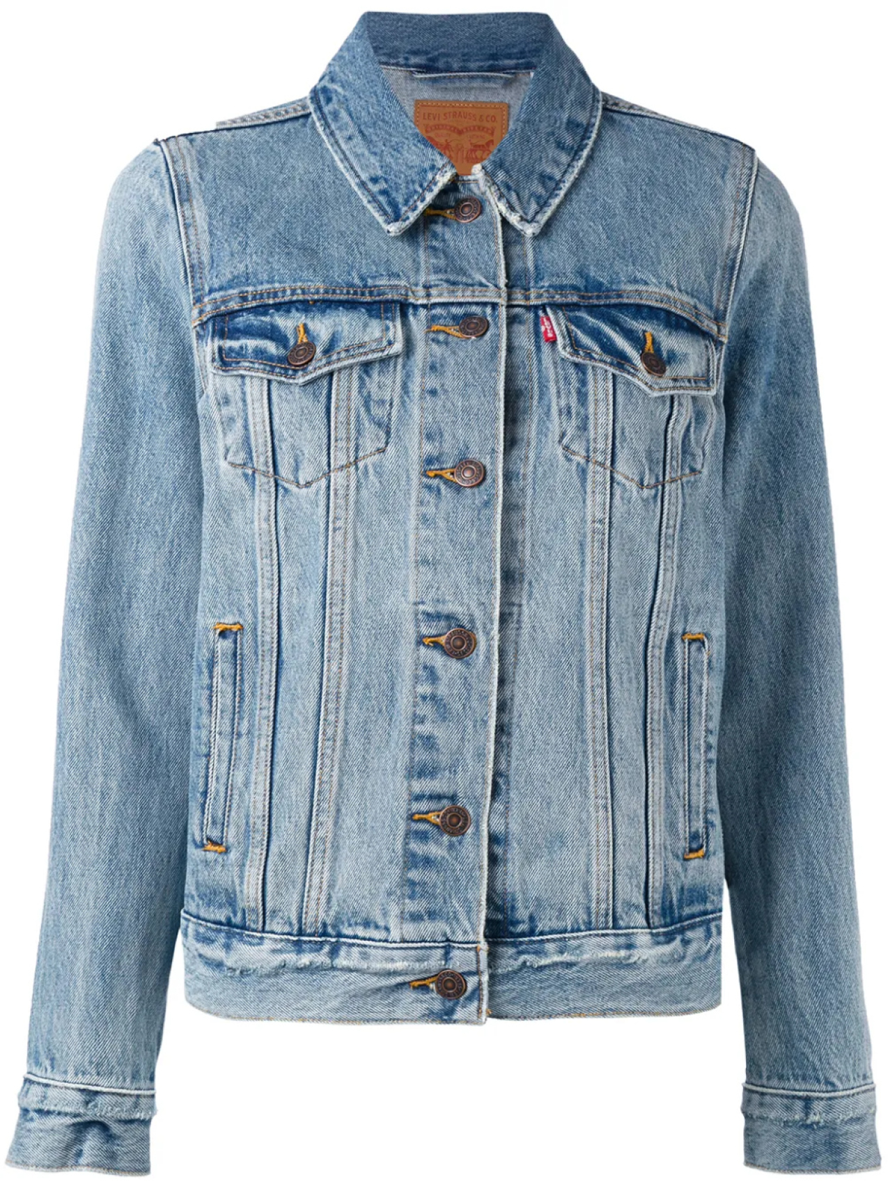 

Levi's джинсовая куртка, синий