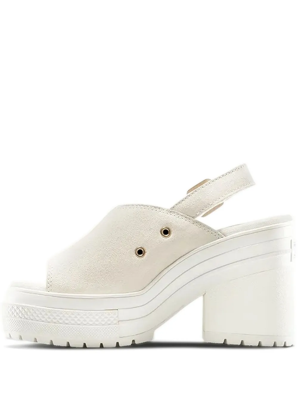 Босоножки Chuck 70 De Luxe с открытой пяткой на платформе Converse, нейтральный