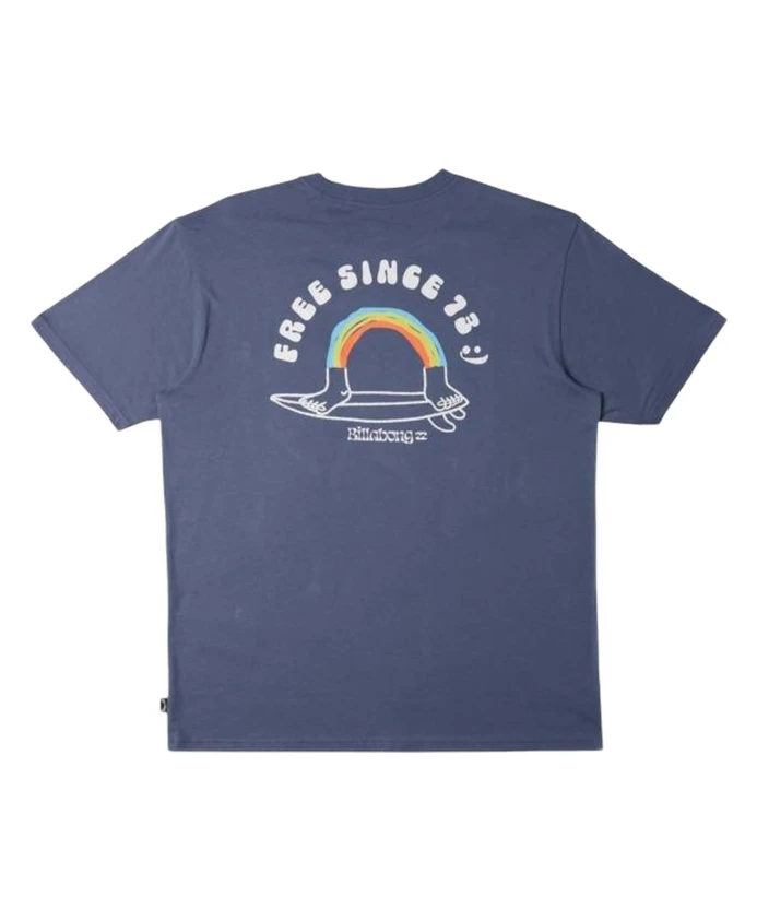 

Футболка с грибами Billabong, синий