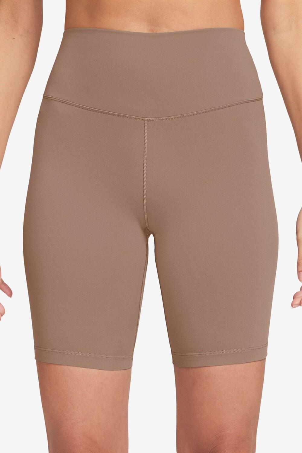 

Велосипедные шорты One dri fit с завышенной талией (8 дюймов) Nike, белый