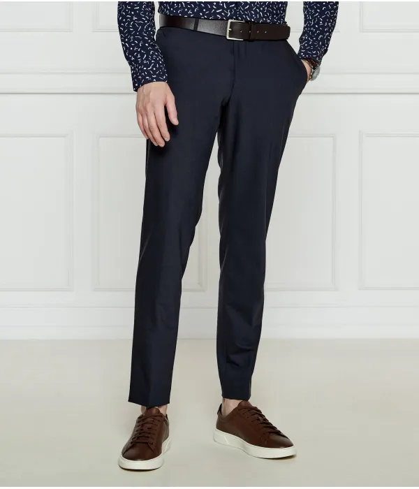 Брюки p-genius-cw-wg-251 Slim fit Boss, синий — фото 3