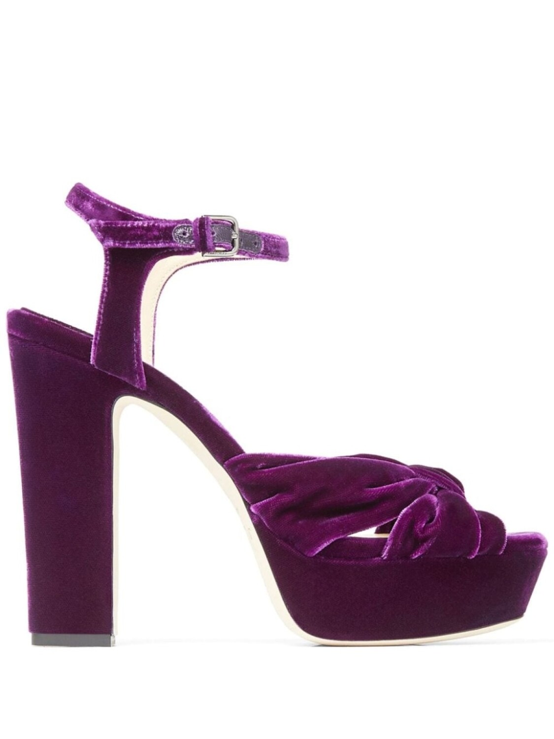 

Jimmy Choo босоножки Heloise 120 на платформе, фиолетовый