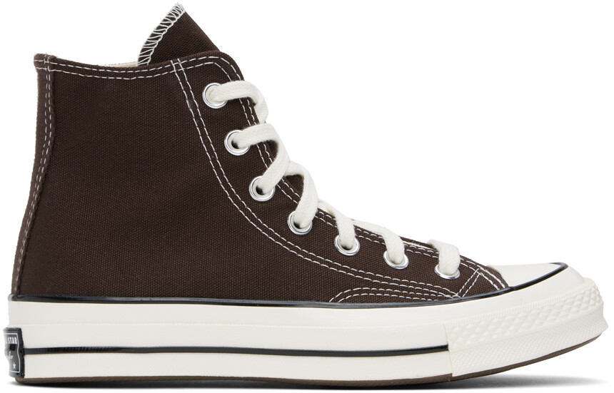 

Коричневые высокие кеды Chuck 70 Converse