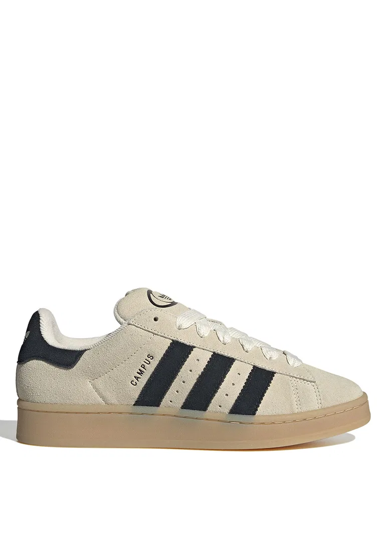 Кроссовки, Campus 00s, Adidas, белый/черный