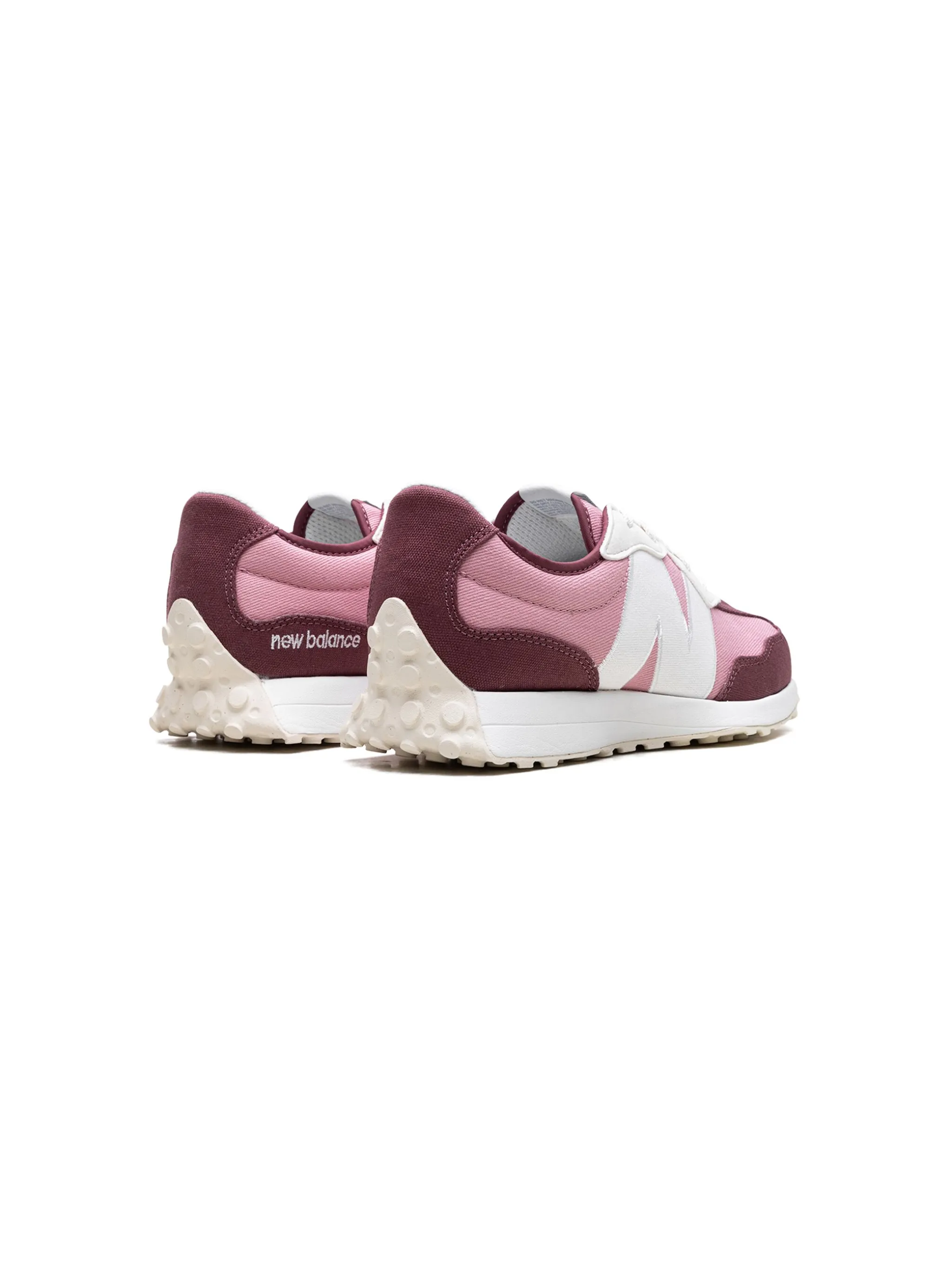 Кроссовки 327 Red/Pink New Balance Kids, красный — фото 3