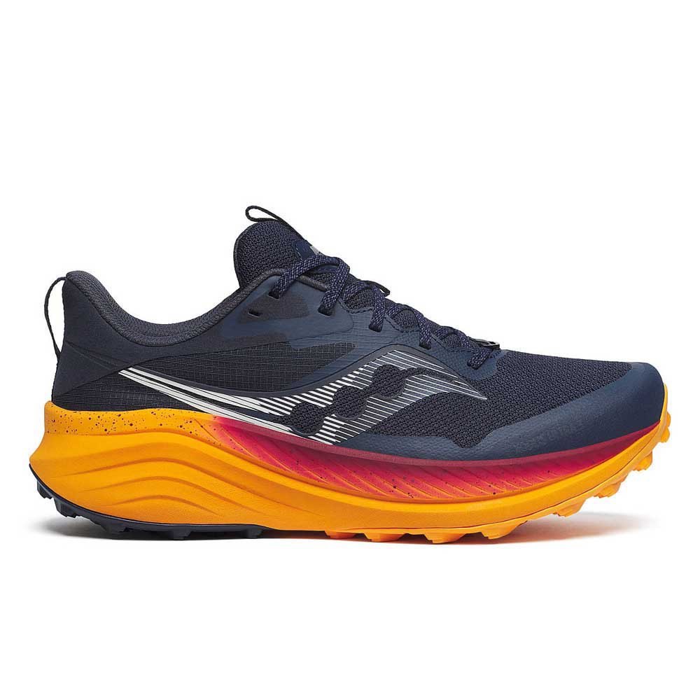 

Кроссовки Saucony Xodus Ultra 3 trail, синий, Оранжевый, Кроссовки Saucony Xodus Ultra 3 trail, синий