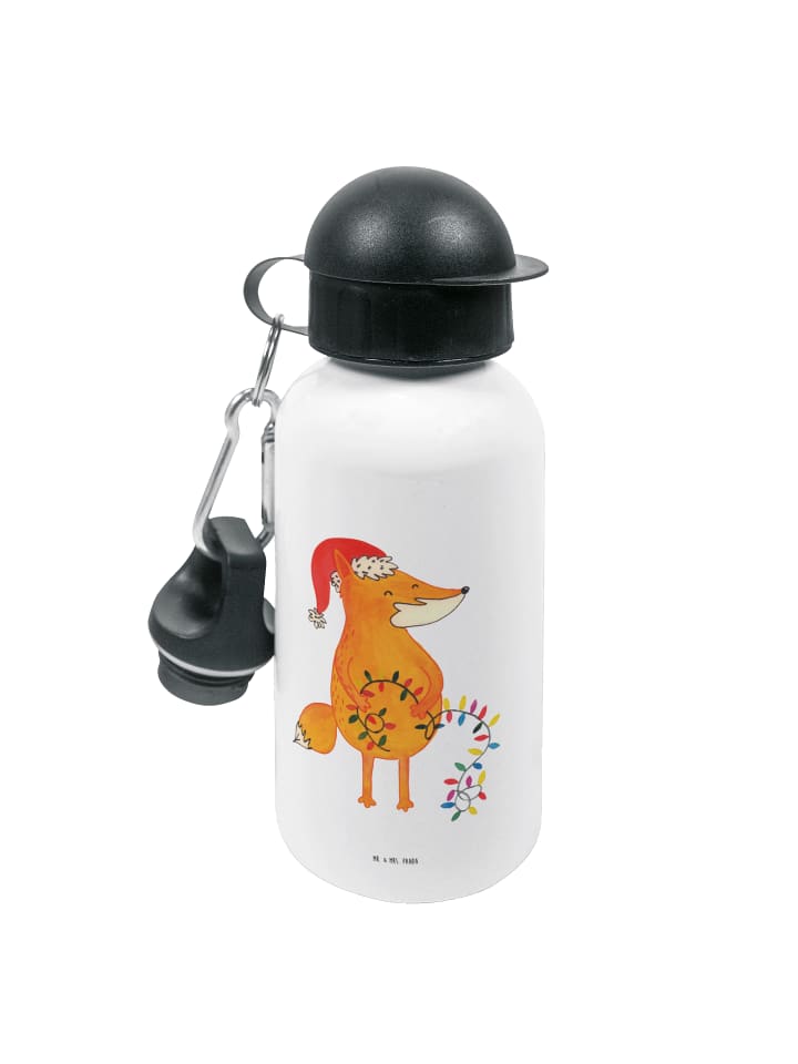 

Mr. & Mrs. Panda Бутылка для напитков с изображением лисы на Рождество, без надписей, белого цвета