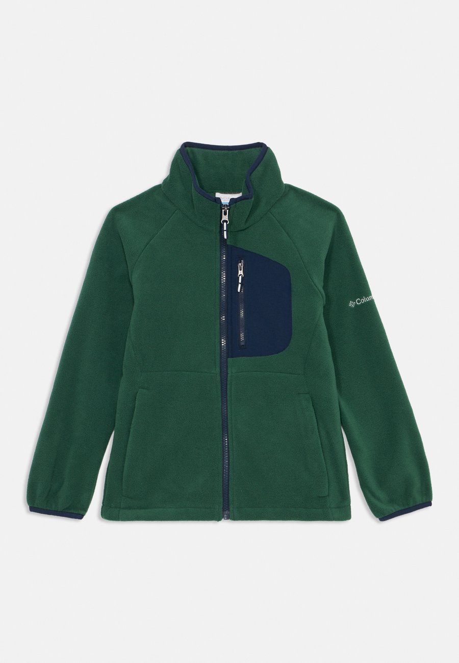 

Флисовая куртка Columbia FULL ZIP UNISEX, Rain Forest/Navy/Green