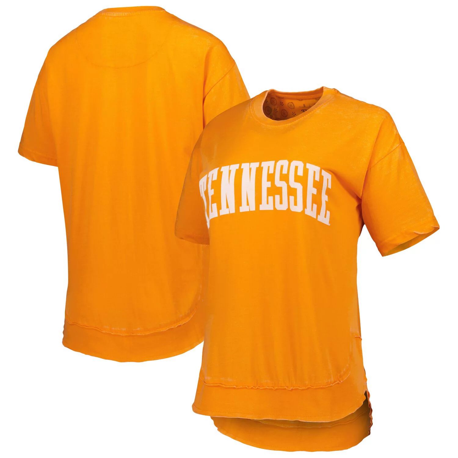 

Женская футболка-пончо с аркой Tennessee Volunteers Tennessee Orange Tennessee Volunteers